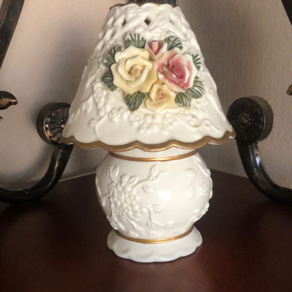 Ceramic Tea light candle lamp ceramic - Picture 1 of 6